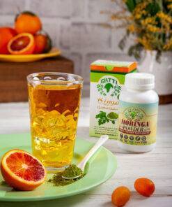 moringa powder with fruit