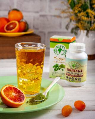 moringa powder with fruit